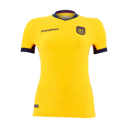 Camiseta Oficial de Ecuador 2026 World Cup - Local Amarilla Mujer