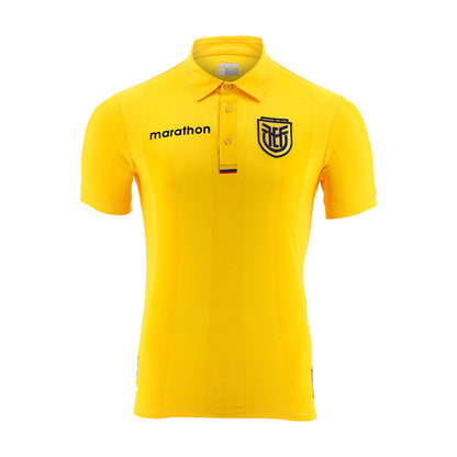 Camiseta Oficial de Arquero FEF Ecuador – Edición Amarilla Hombre