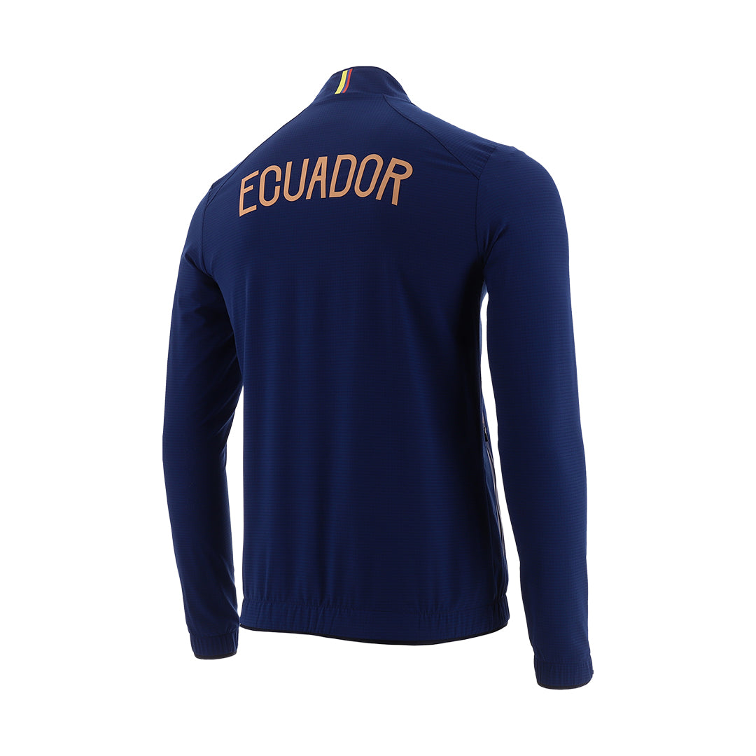 Chompa Oficial de Cancha Ecuador 2026 World Cup - Marathon Sports Azul - Hombre