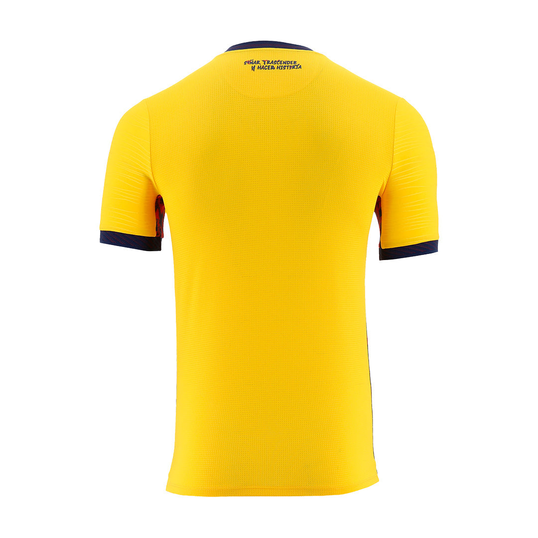 Camiseta Oficial de Ecuador 2026 World Cup - Local Amarilla Hombre