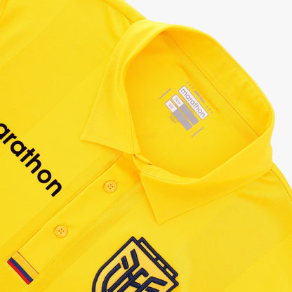 Camiseta Oficial de Arquero FEF Ecuador – Edición Amarilla Hombre