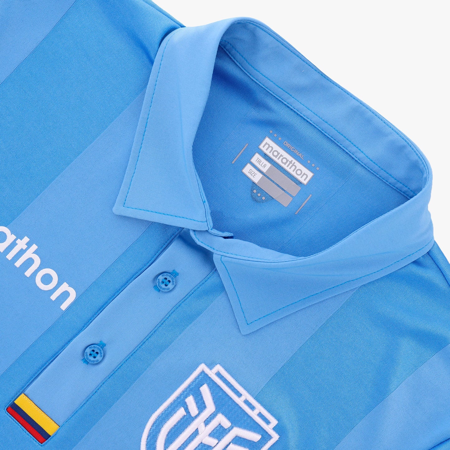 Camiseta Oficial de Arquero FEF Ecuador – Edición Celeste Hombre