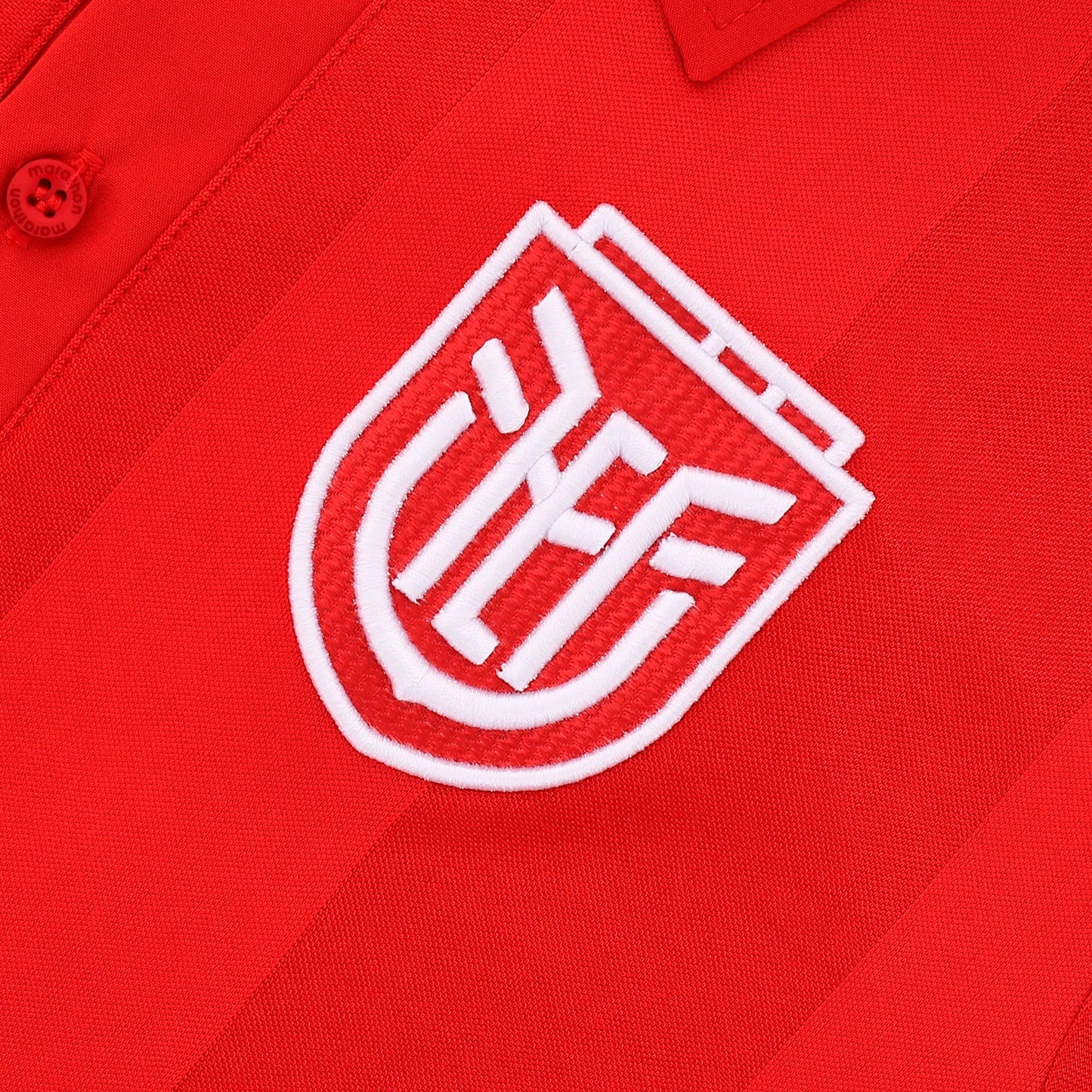 Camiseta Oficial de Arquero FEF Ecuador – Edición Roja Hombre