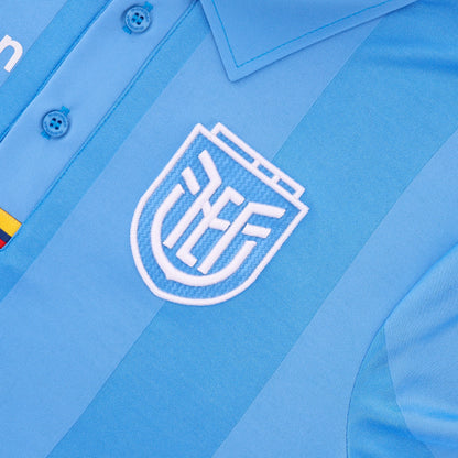 Camiseta Oficial de Arquero FEF Ecuador – Edición Celeste Hombre