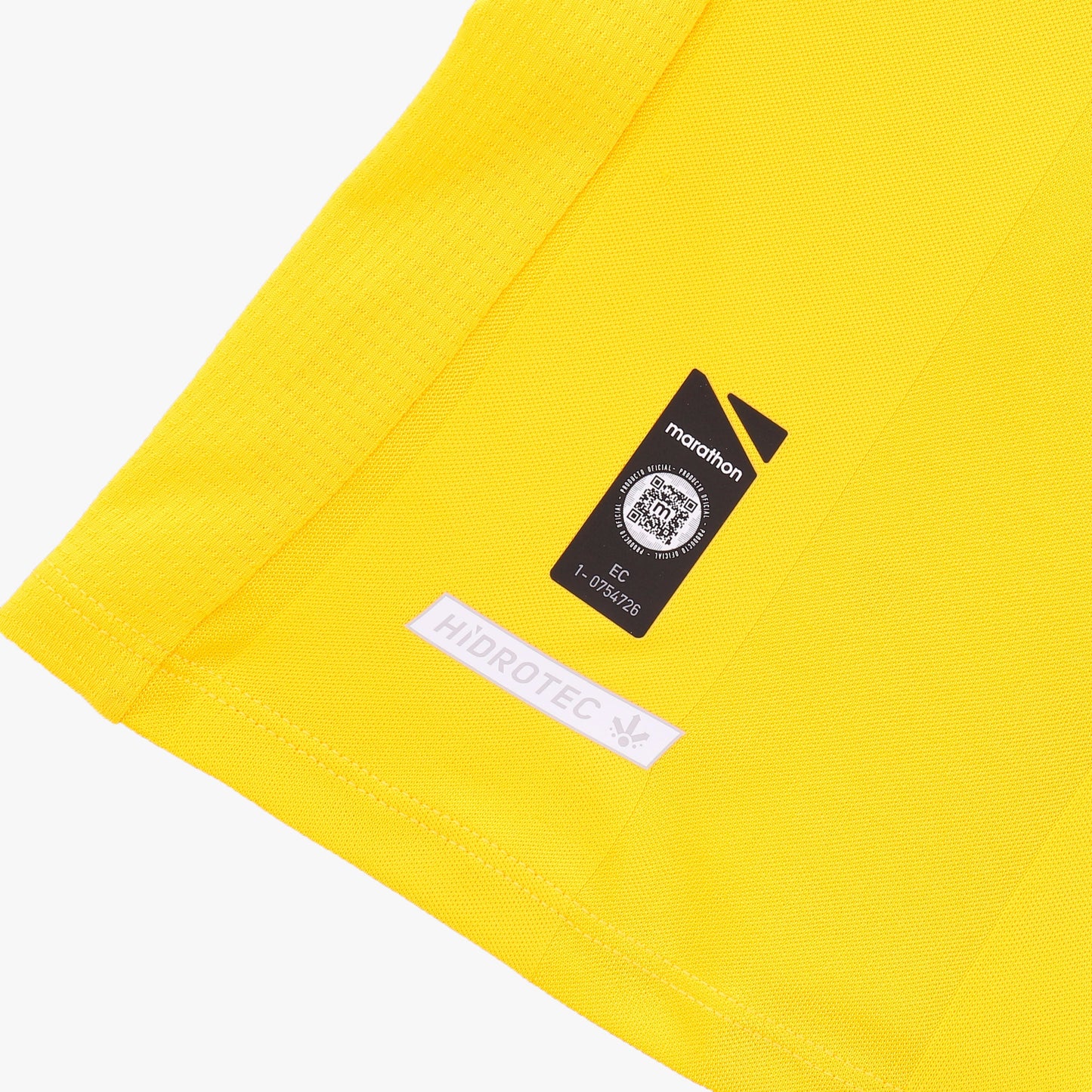 Camiseta Oficial de Arquero FEF Ecuador – Edición Amarilla Hombre